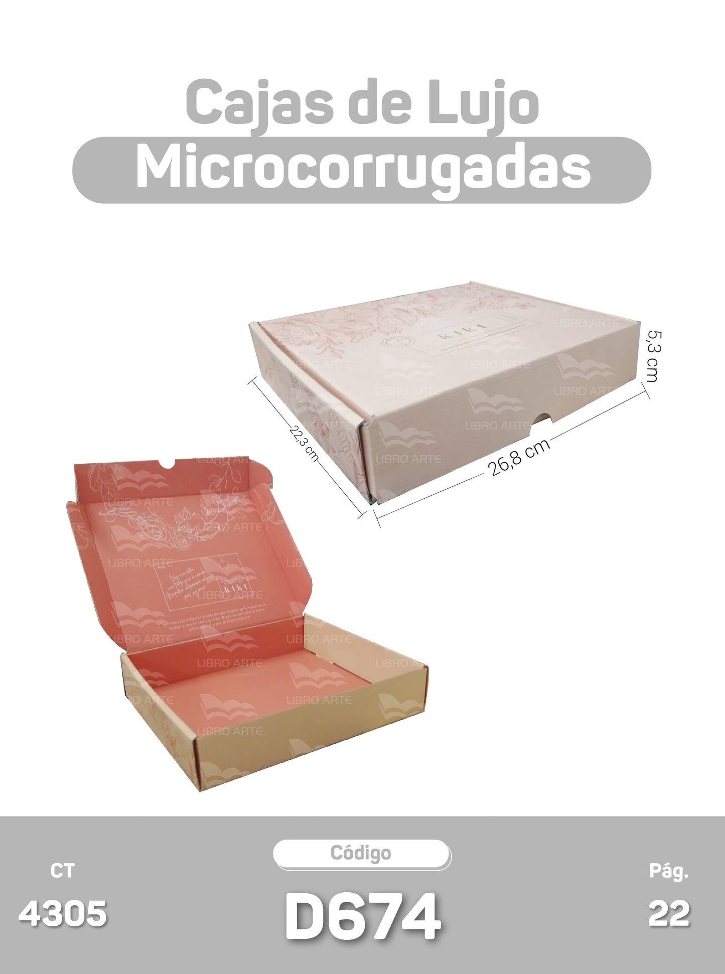 Cajas de Lujo Microcorrugadas