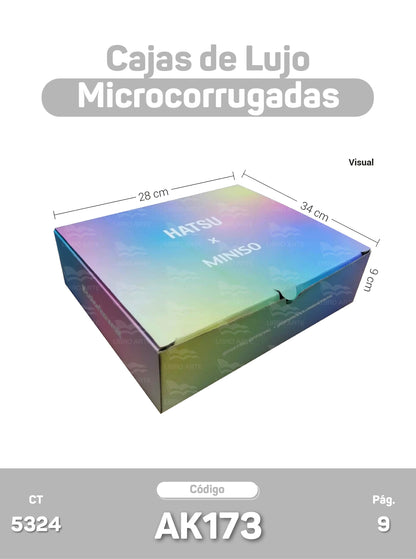 Cajas de Lujo Microcorrugadas