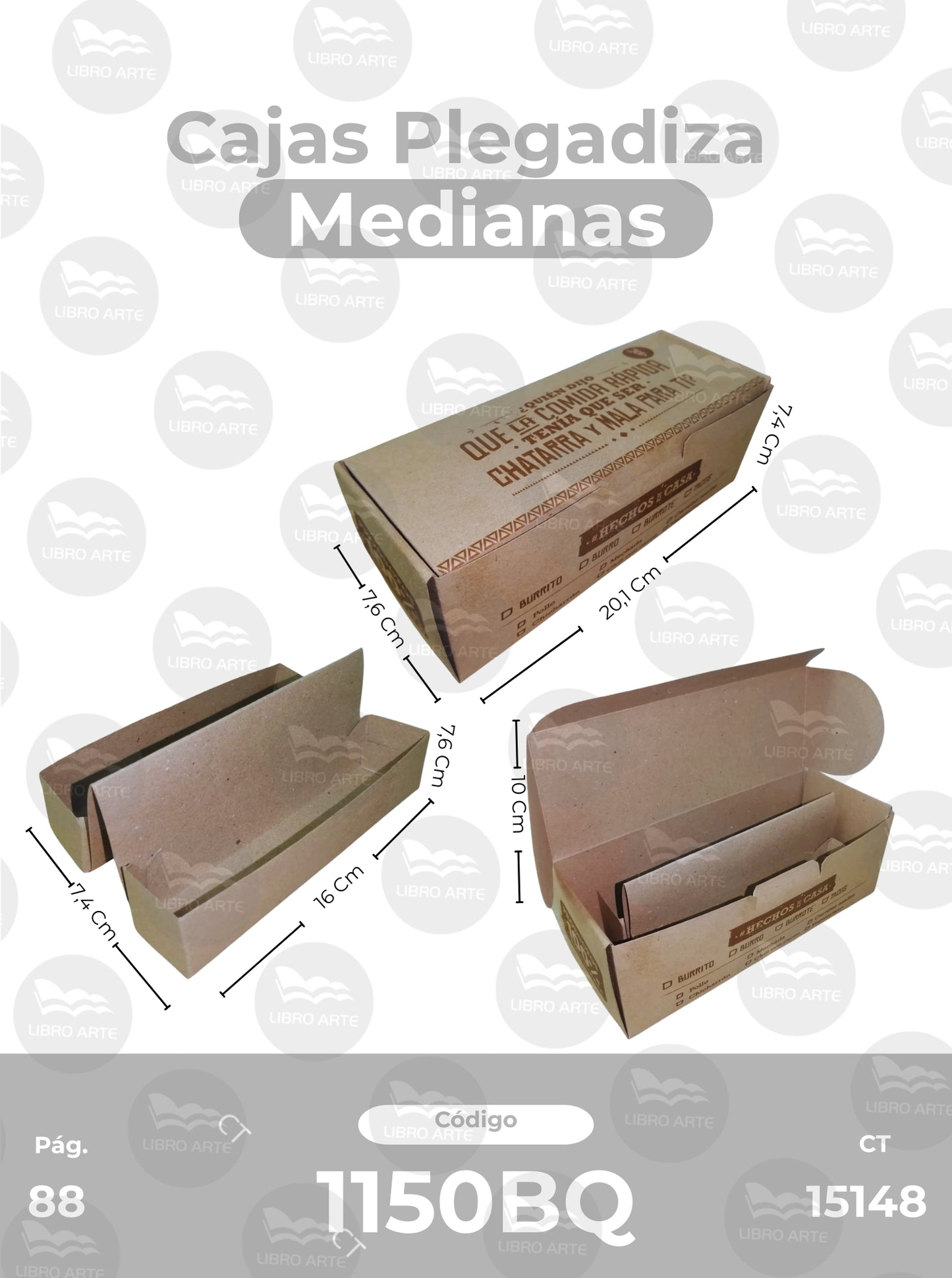 Cajas Plegadizas Medianas