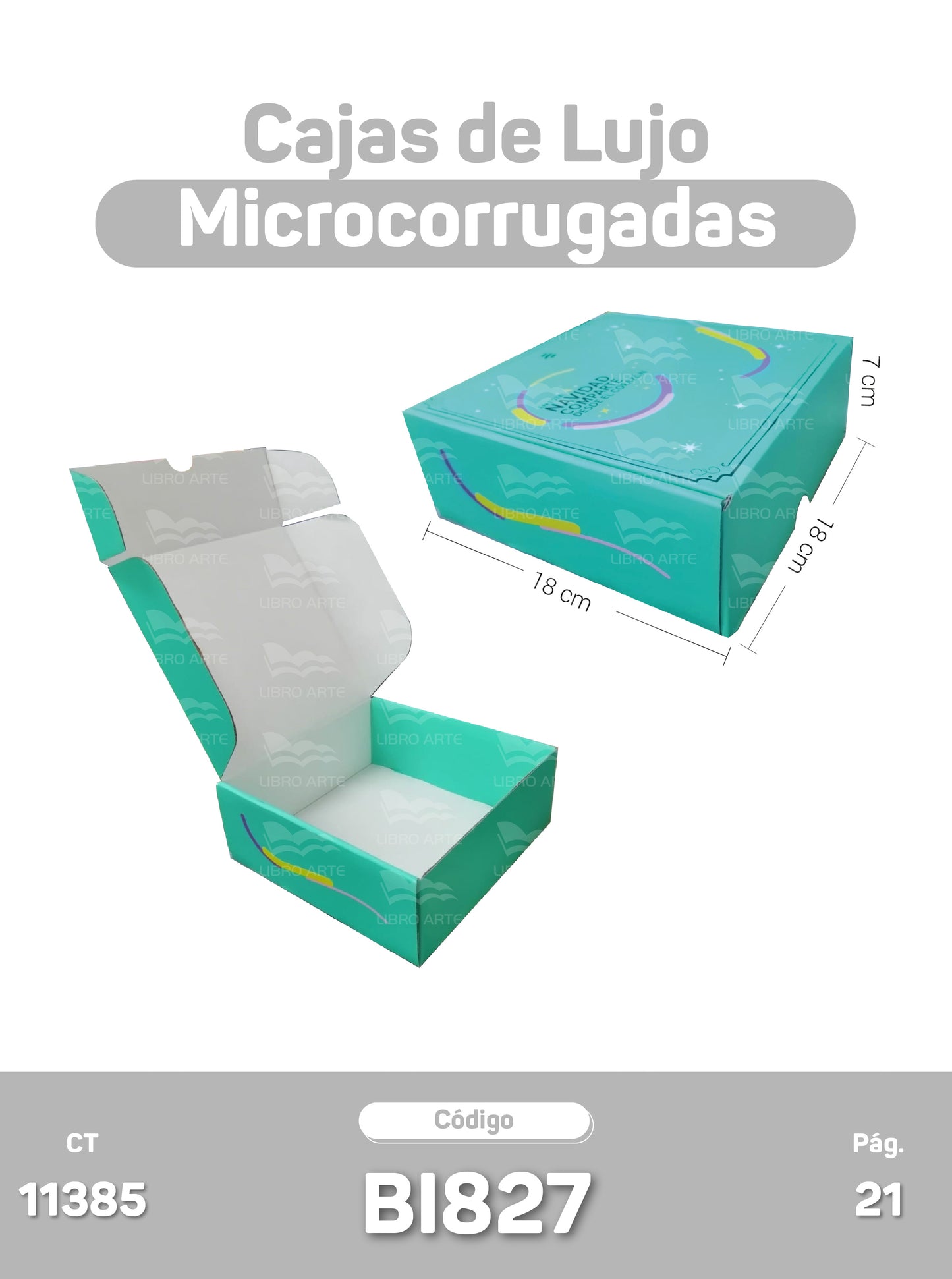 Cajas de Lujo Microcorrugadas