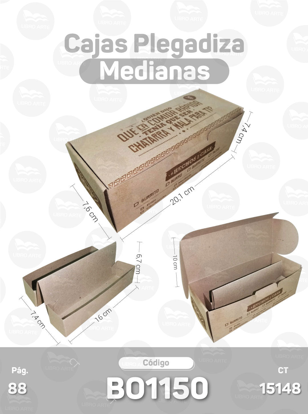 Cajas Plegadizas Medianas
