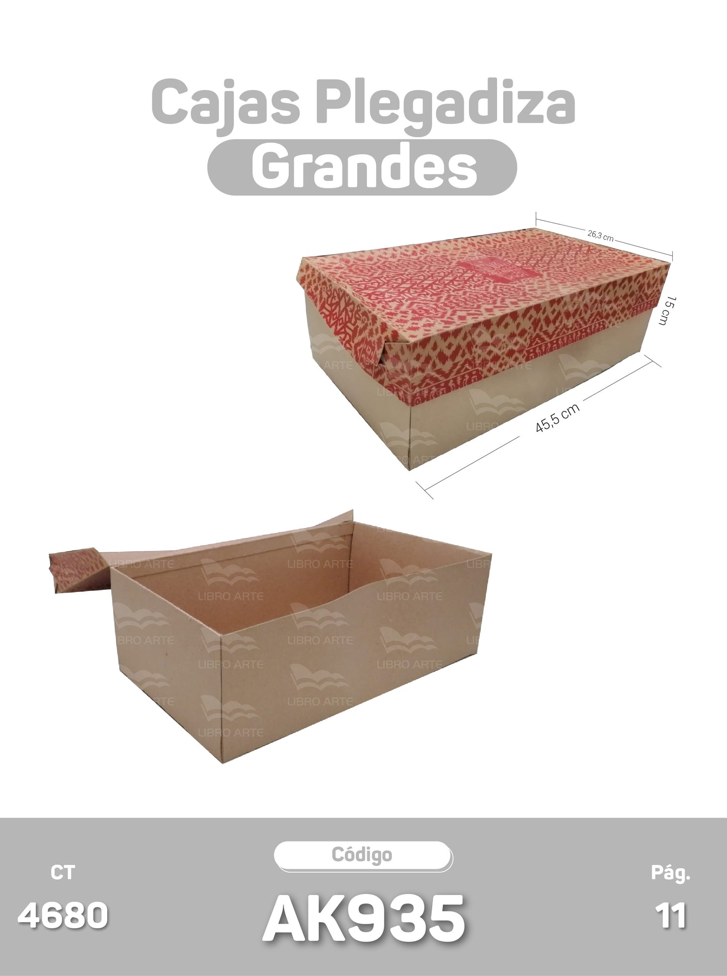 Cajas Plegadizas Grandes