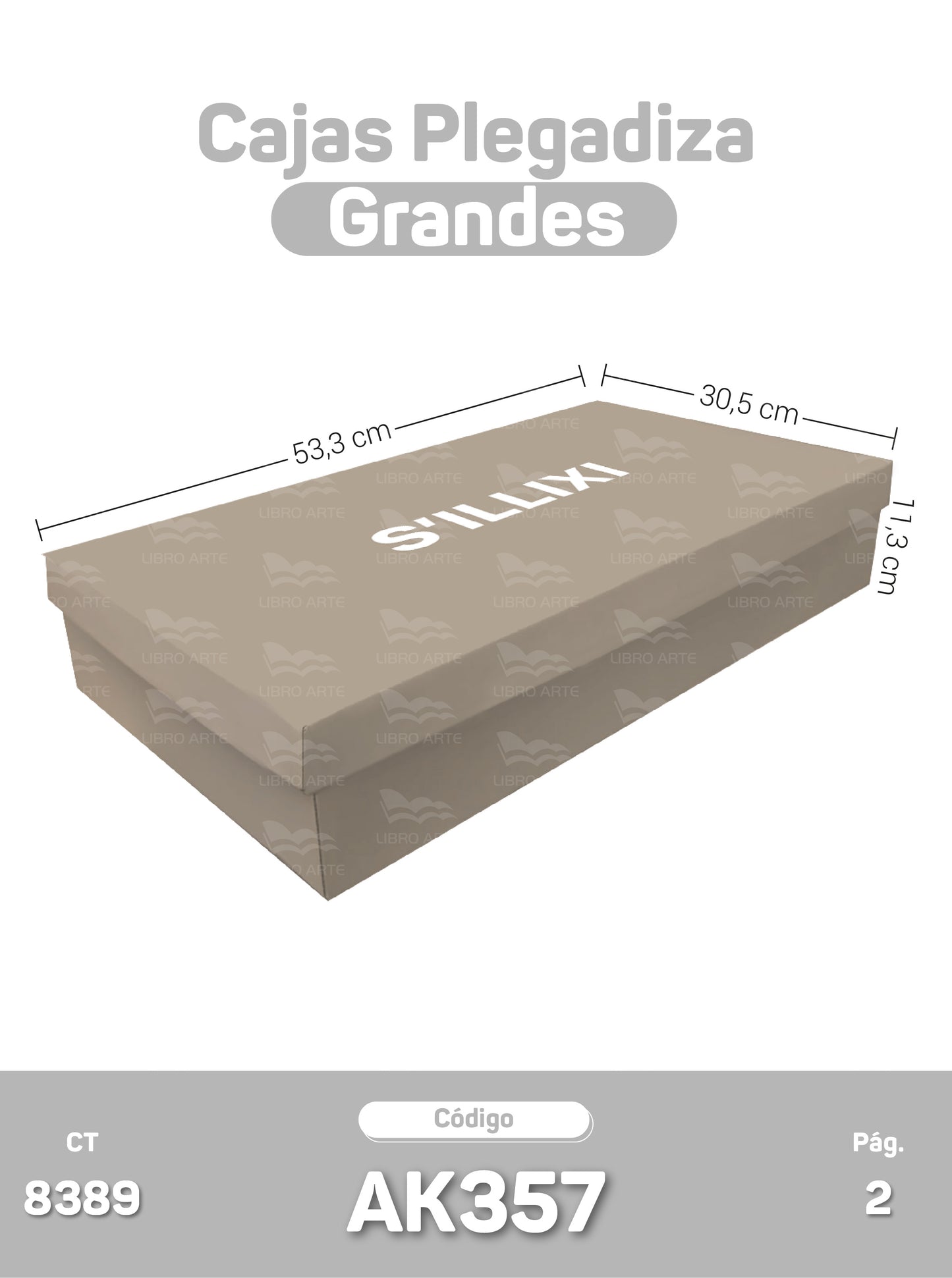 Cajas Plegadizas Grandes