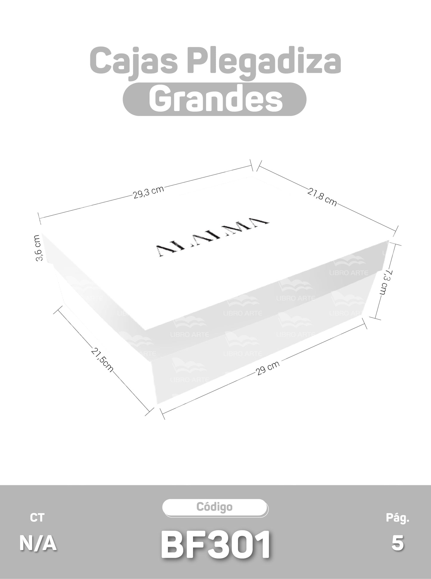 Cajas Plegadizas Grandes
