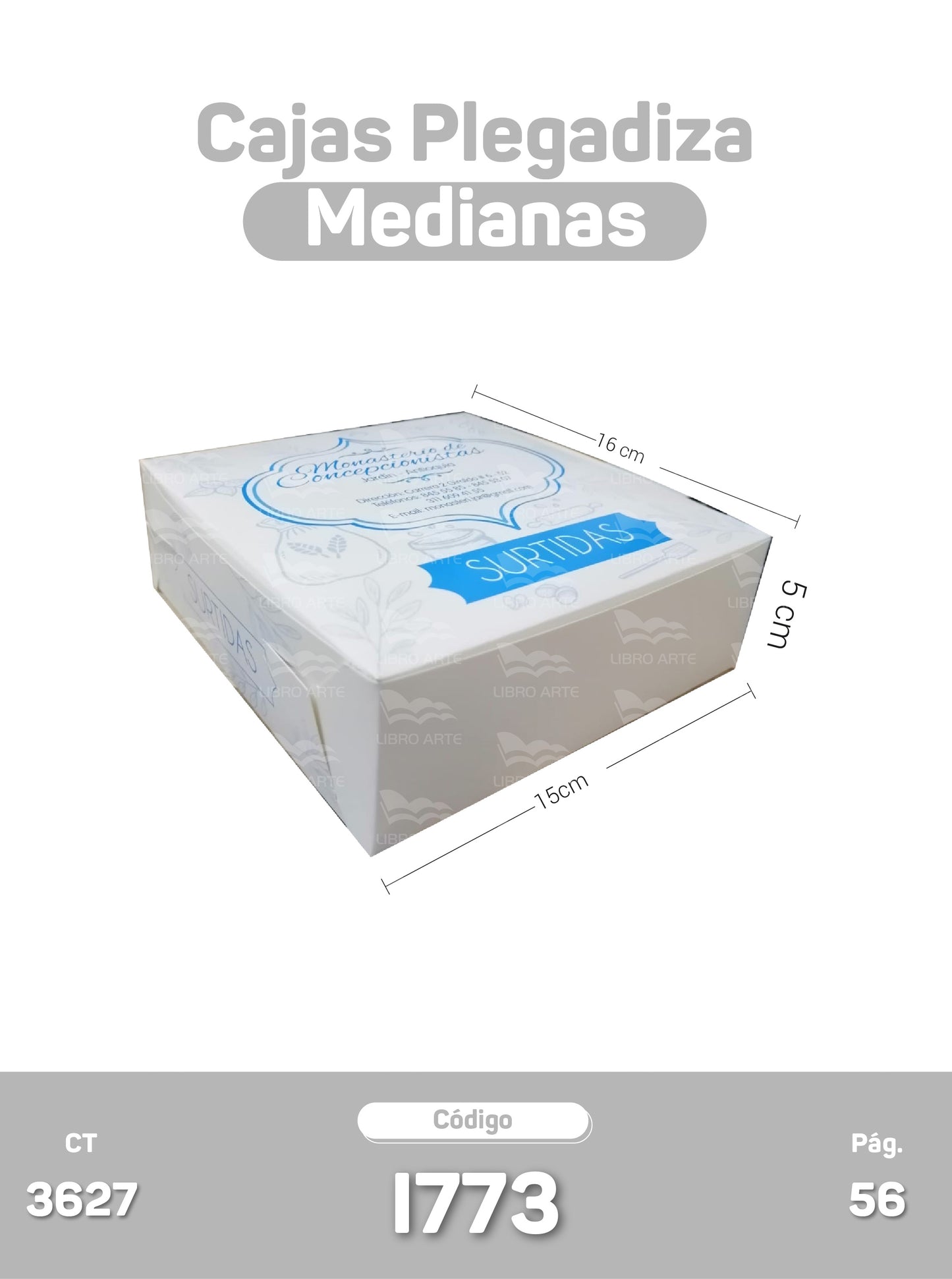 Cajas Plegadizas Medianas