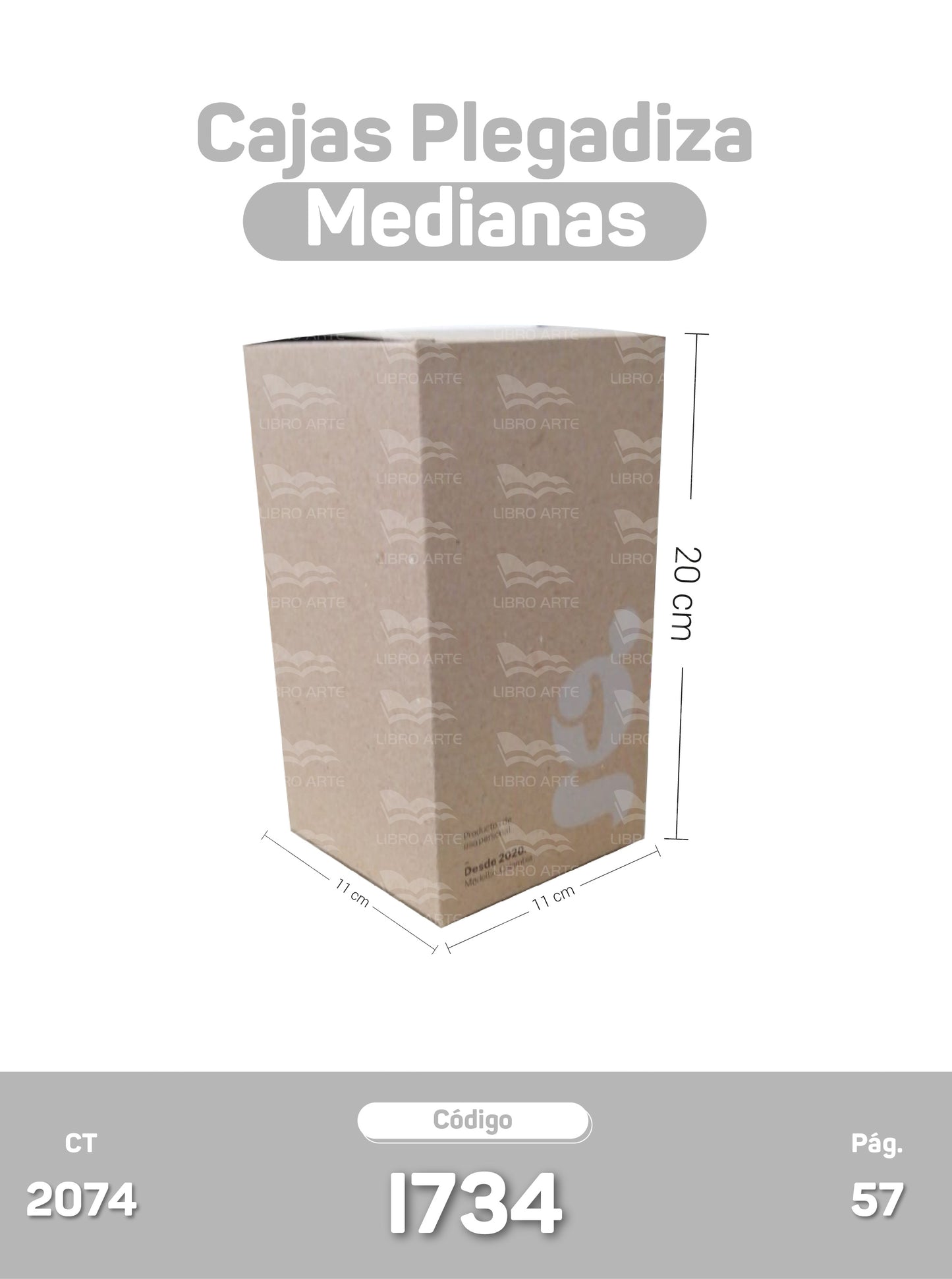 Cajas Plegadizas Medianas