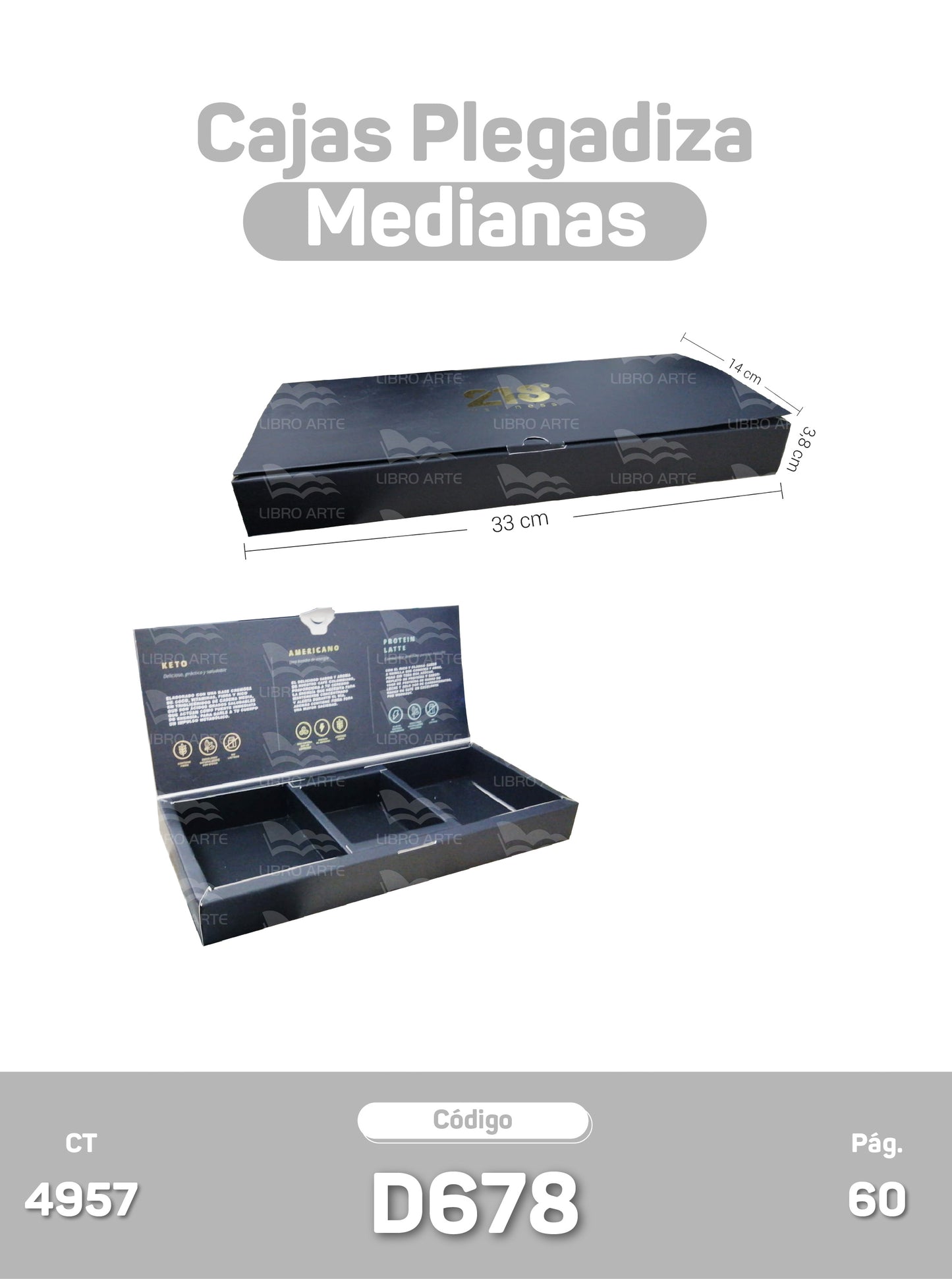 Cajas Plegadizas Medianas