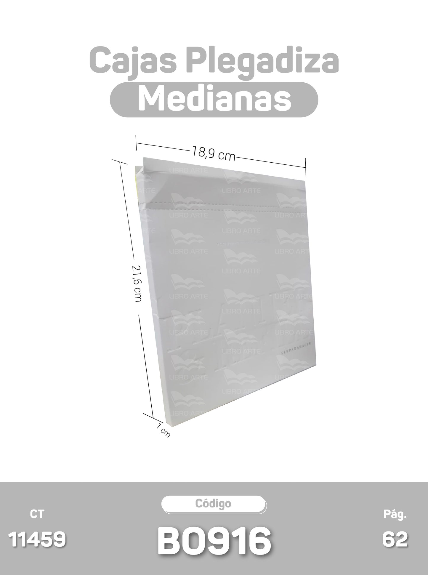 Cajas Plegadizas Medianas