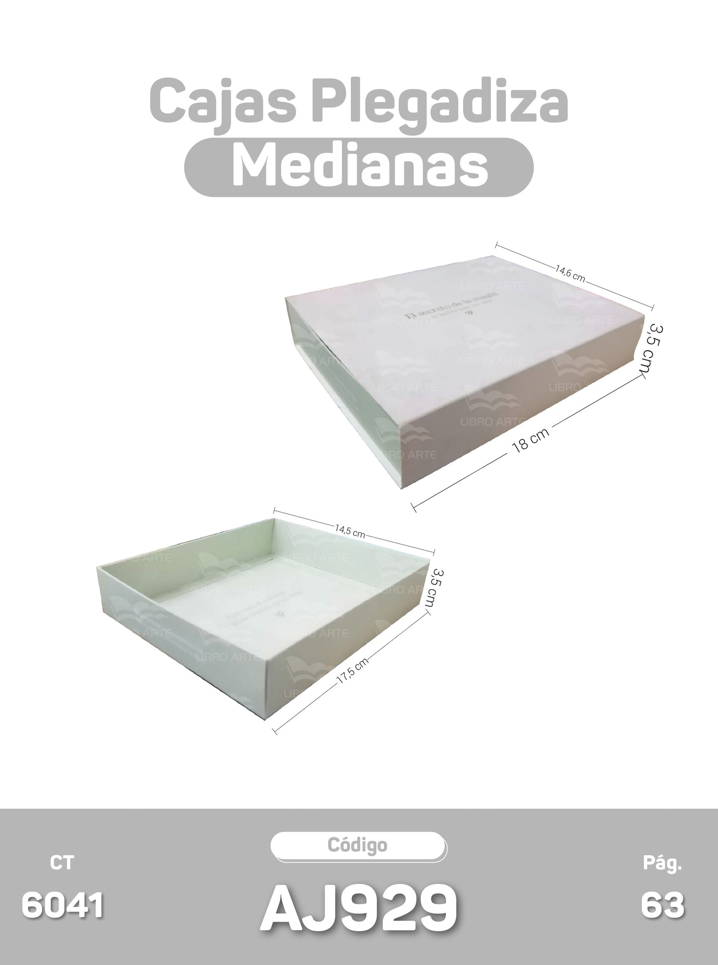 Cajas Plegadizas Medianas