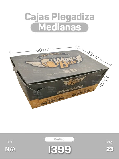 Cajas Plegadizas Medianas