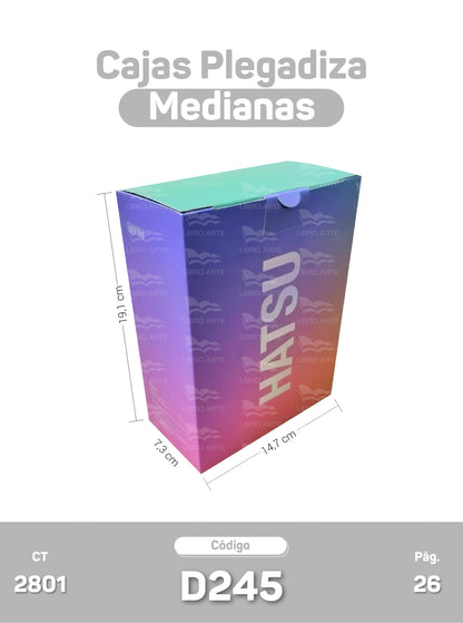 Cajas Plegadizas Medianas