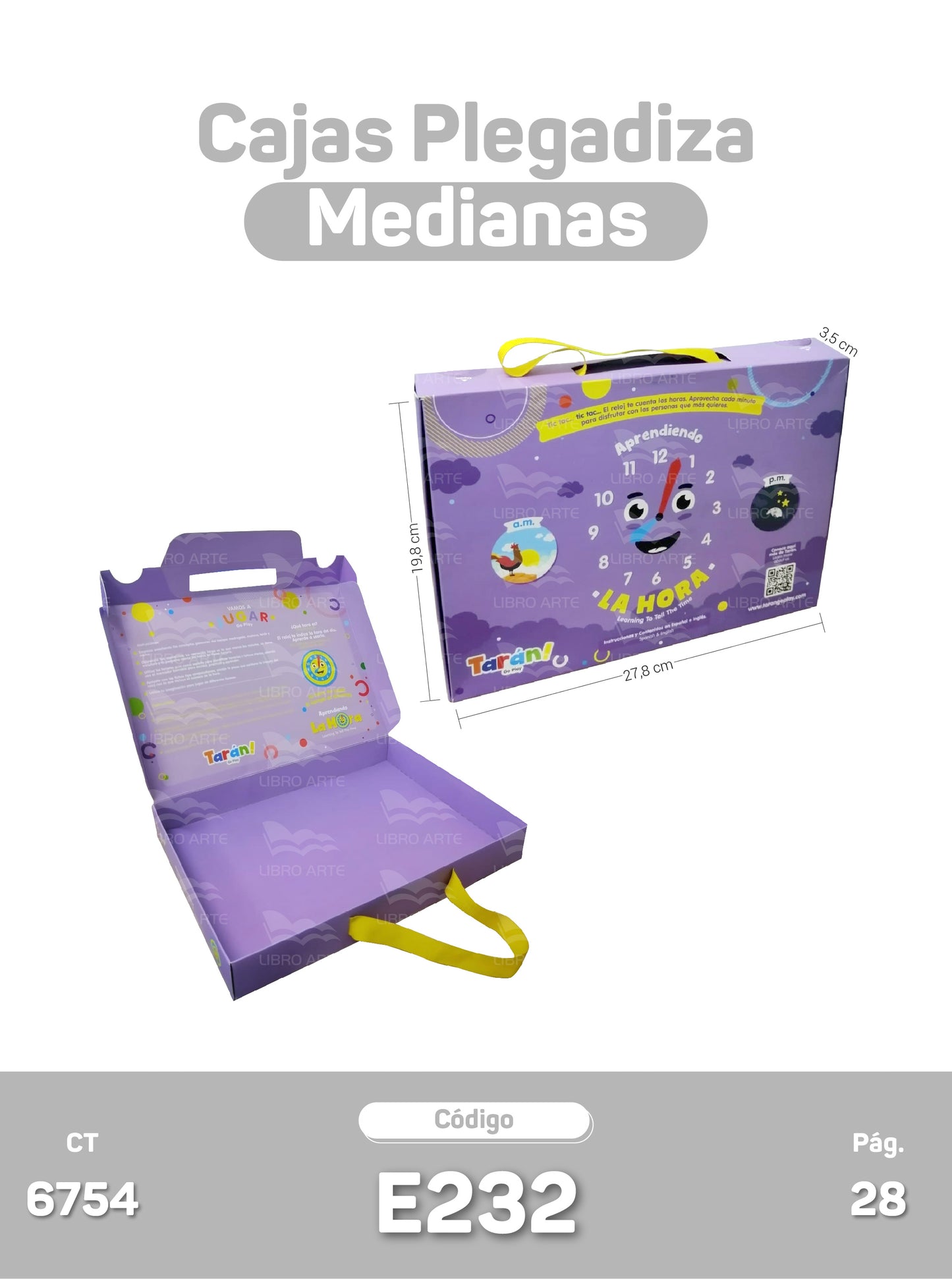 Cajas Plegadizas Medianas