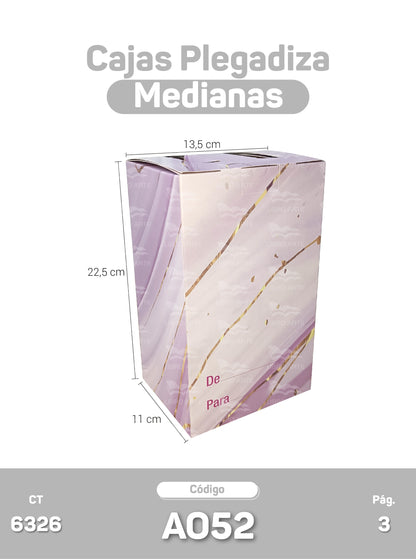 Cajas Plegadizas Medianas