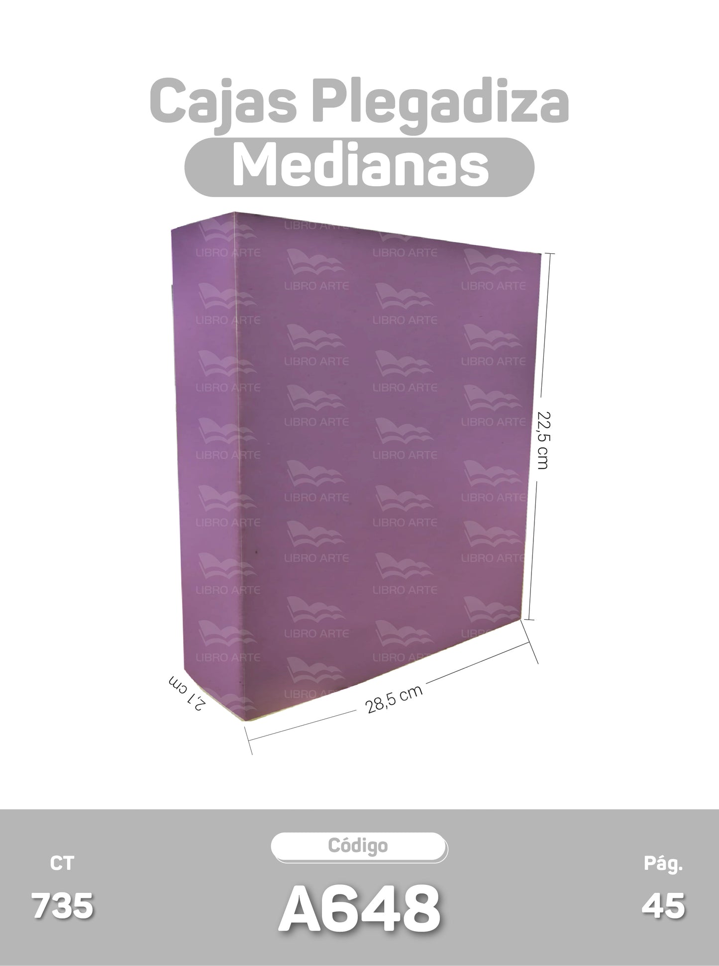 Cajas Plegadizas Medianas