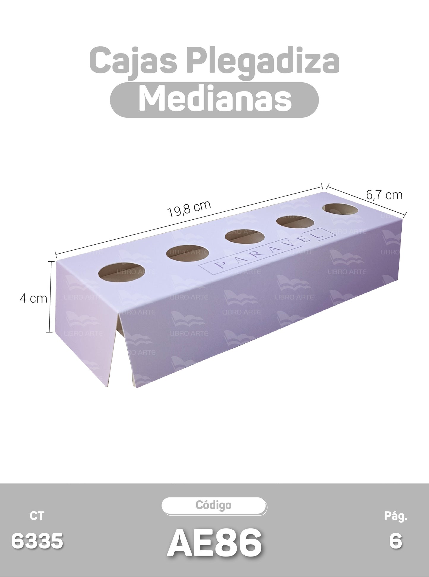 Cajas Plegadizas Medianas