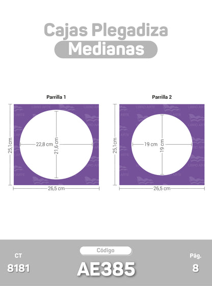 Cajas Plegadizas Medianas