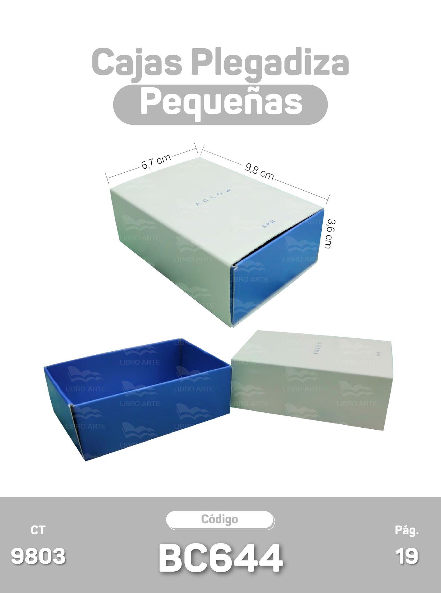Cajas Plegadizas Pequeñas