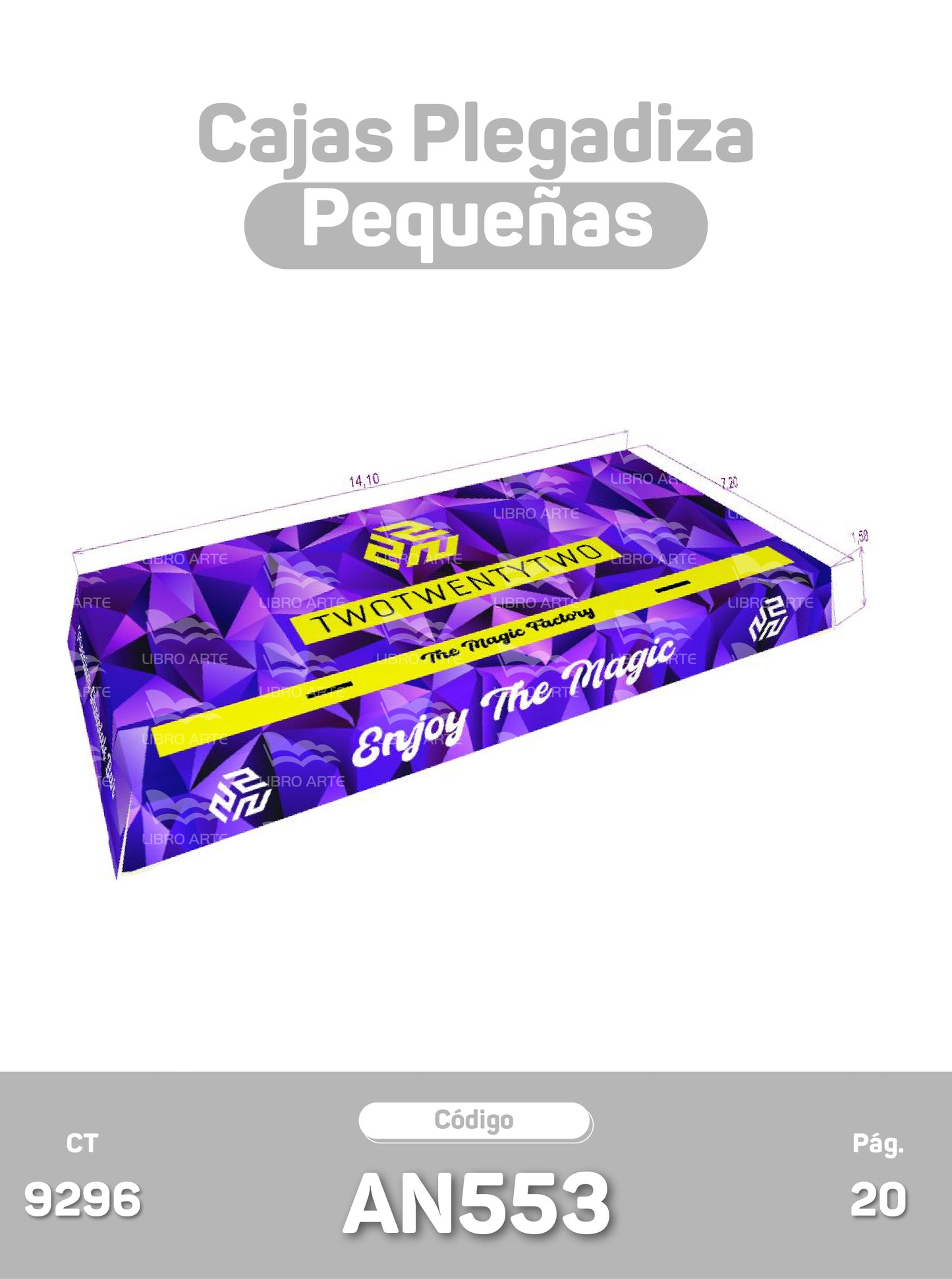 Cajas Plegadizas Pequeñas