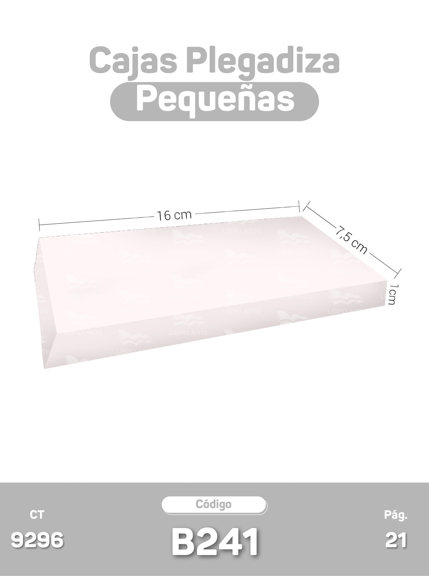 Cajas Plegadizas Pequeñas