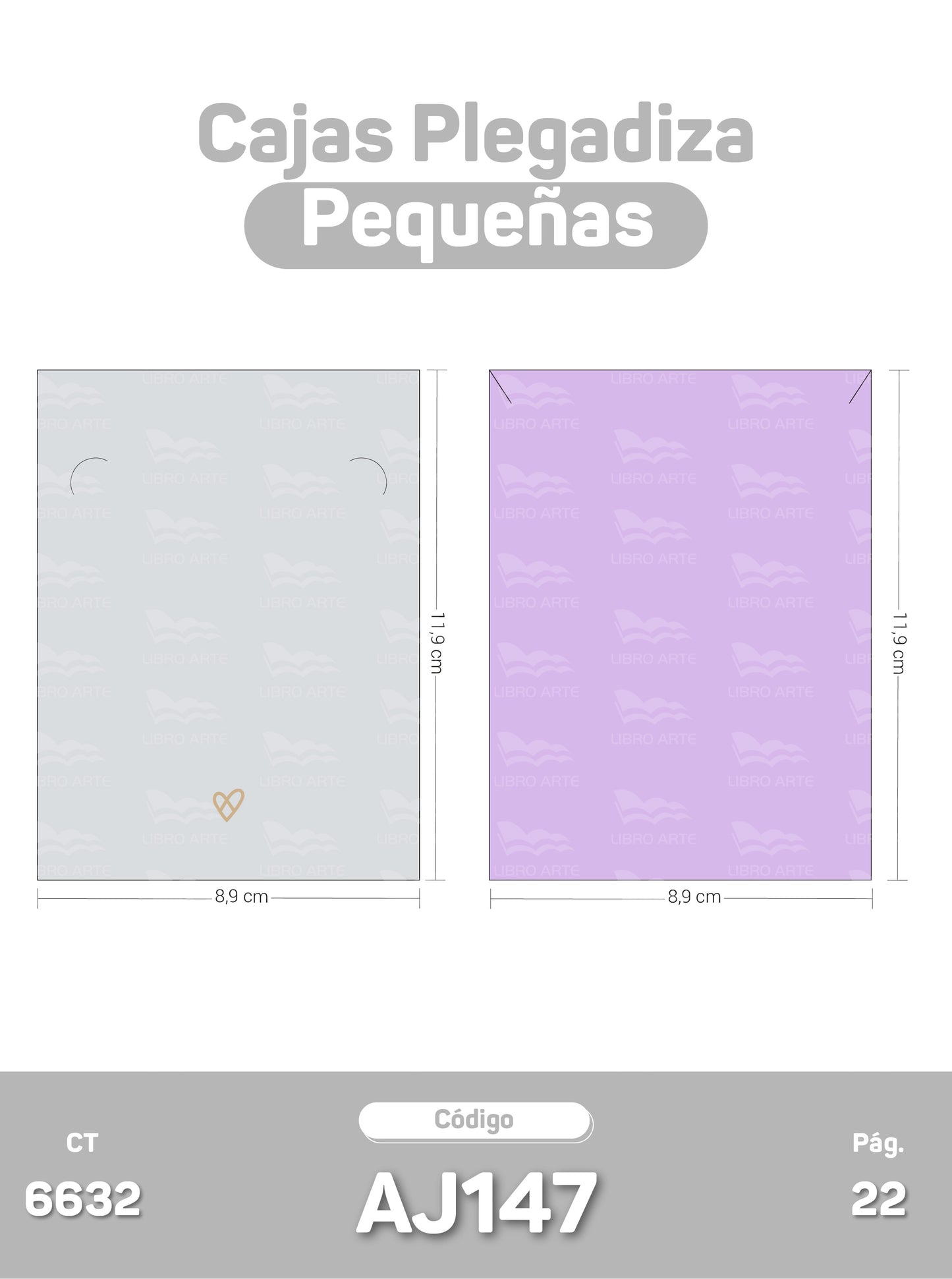 Cajas Plegadizas Pequeñas