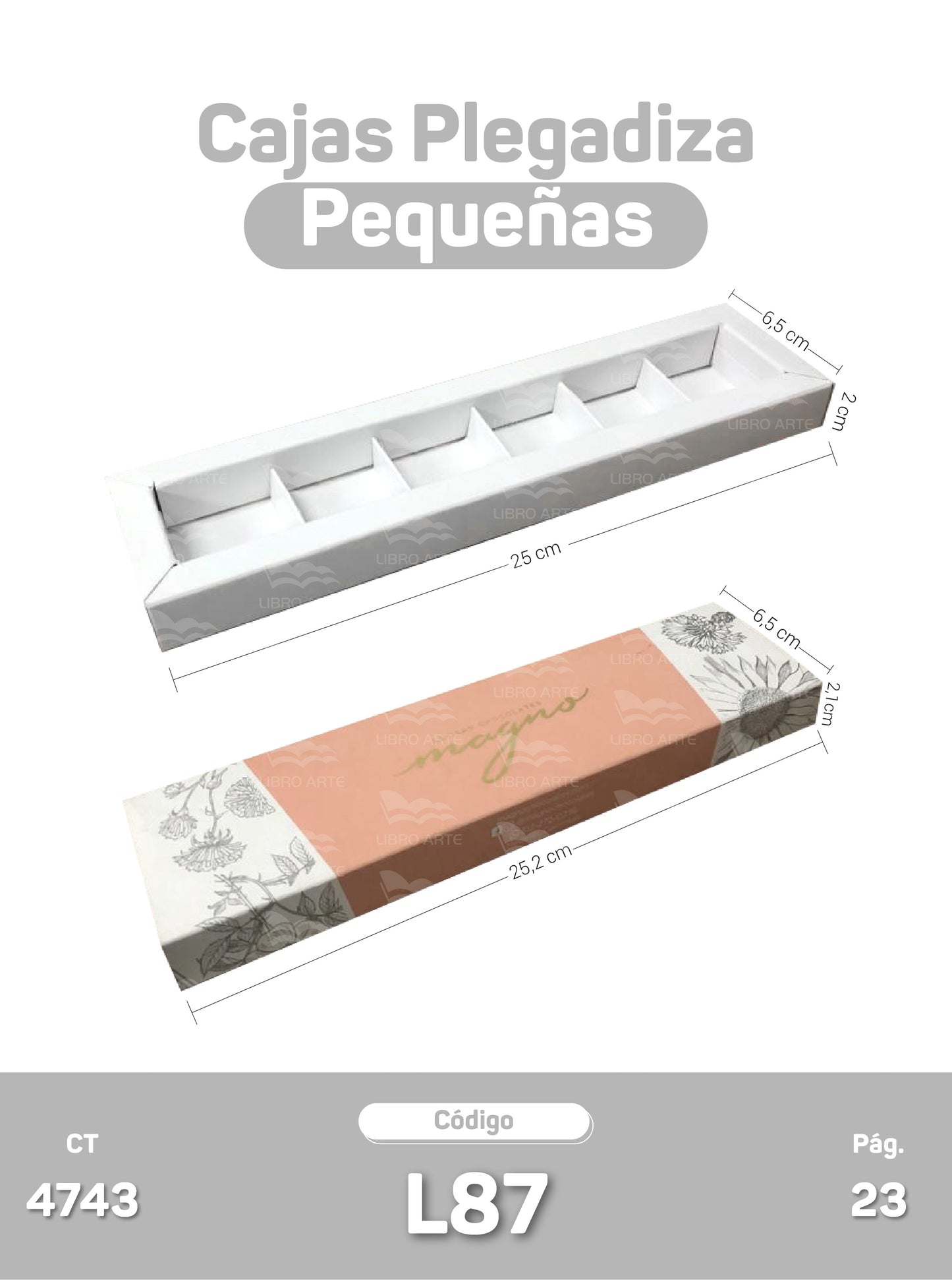Cajas Plegadizas Pequeñas