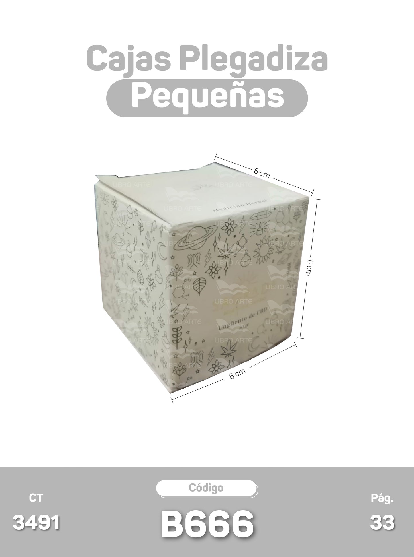 Cajas Plegadizas Pequeñas