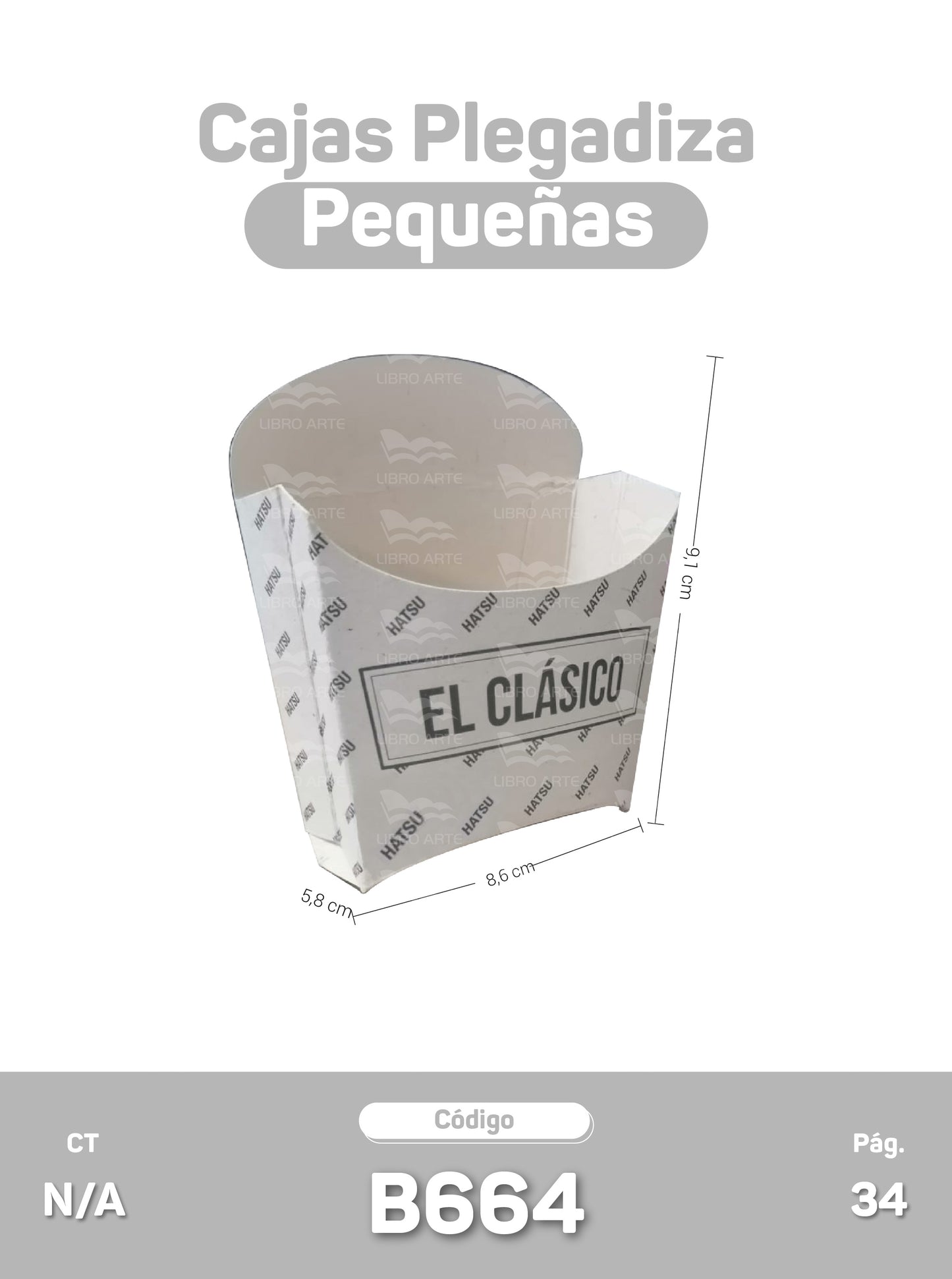 Cajas Plegadizas Pequeñas