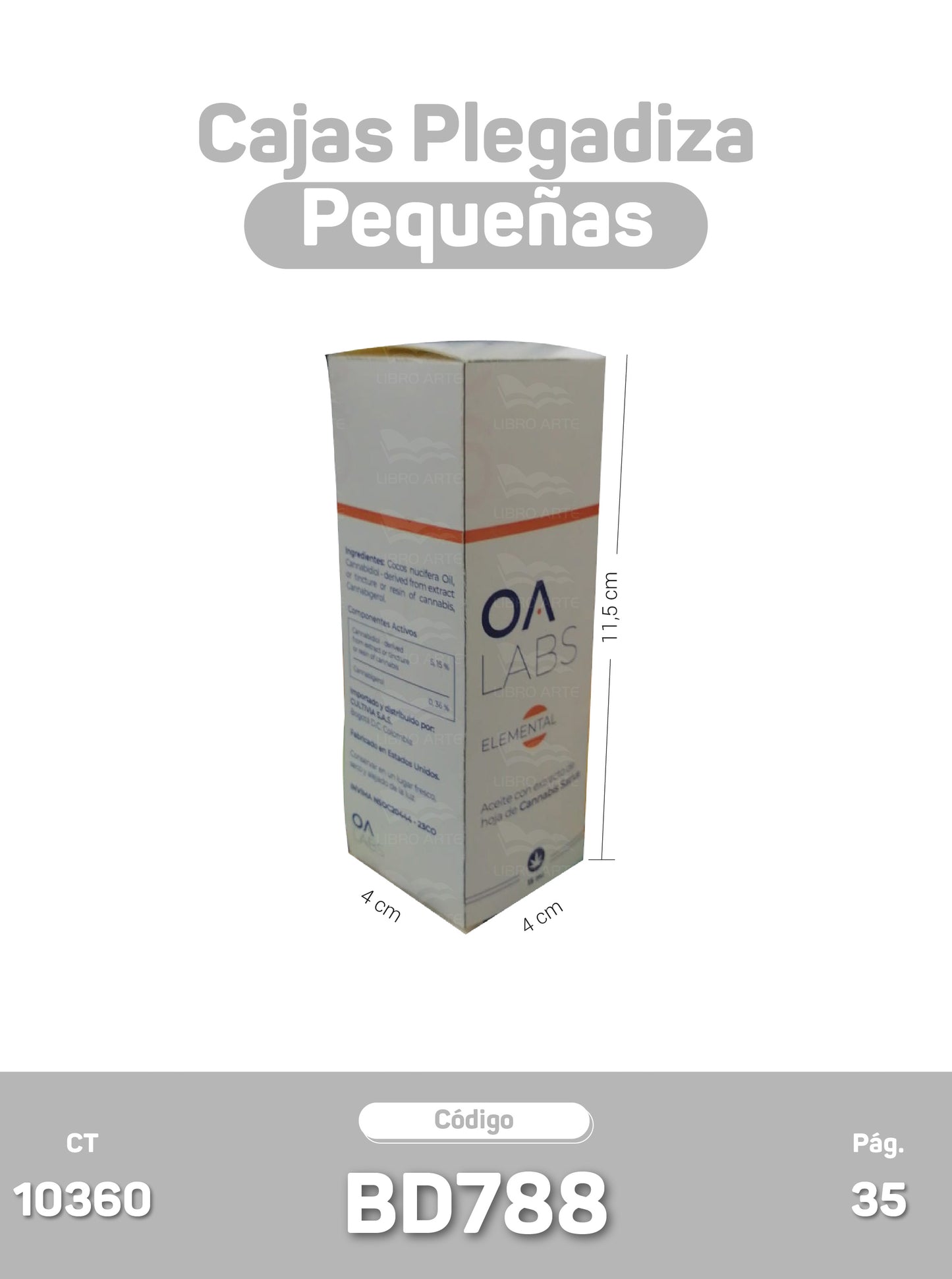 Cajas Plegadizas Pequeñas