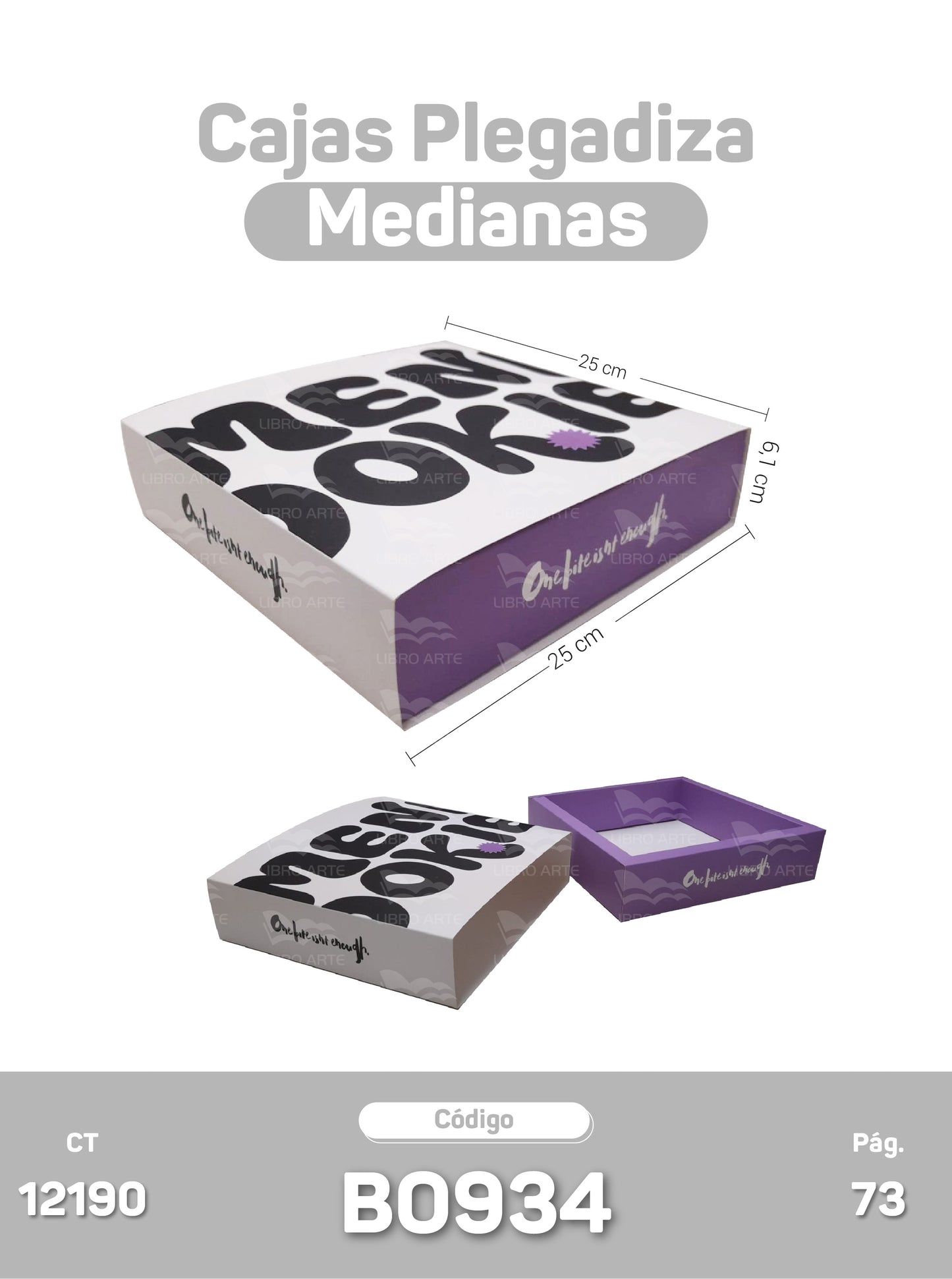 Cajas Plegadizas Medianas