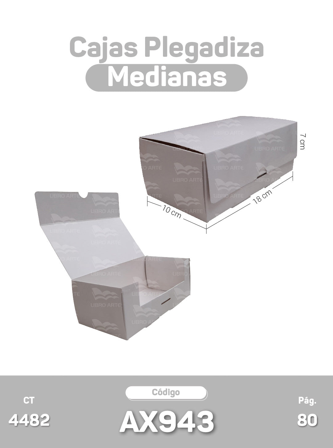 Cajas Plegadizas Medianas