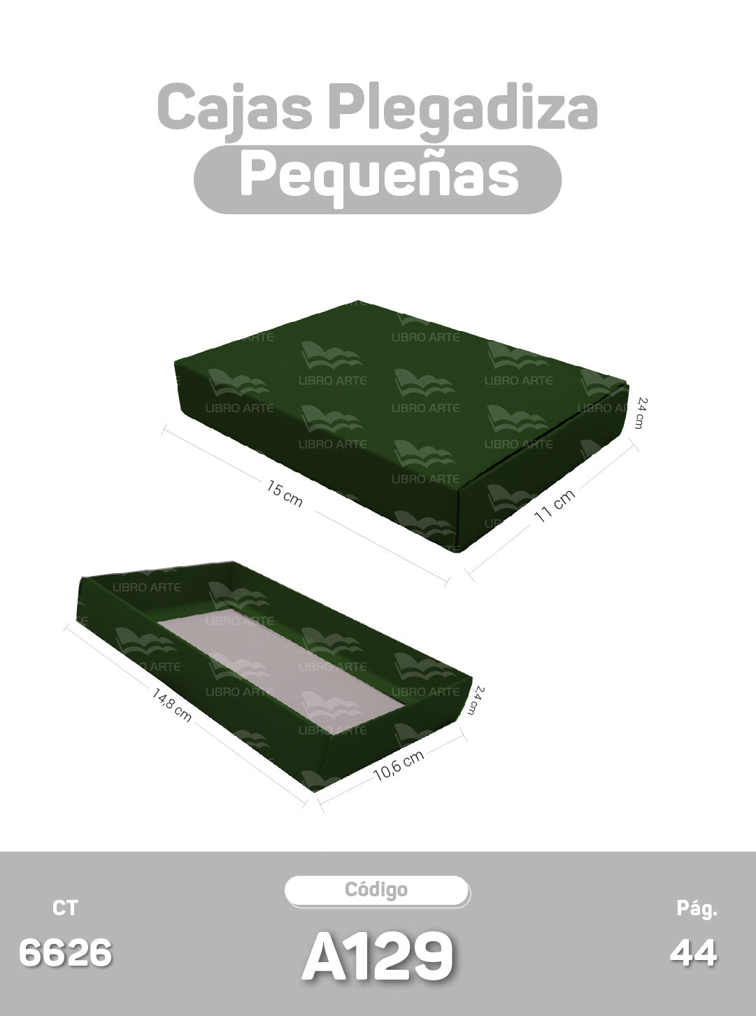 Cajas Plegadizas Pequeñas