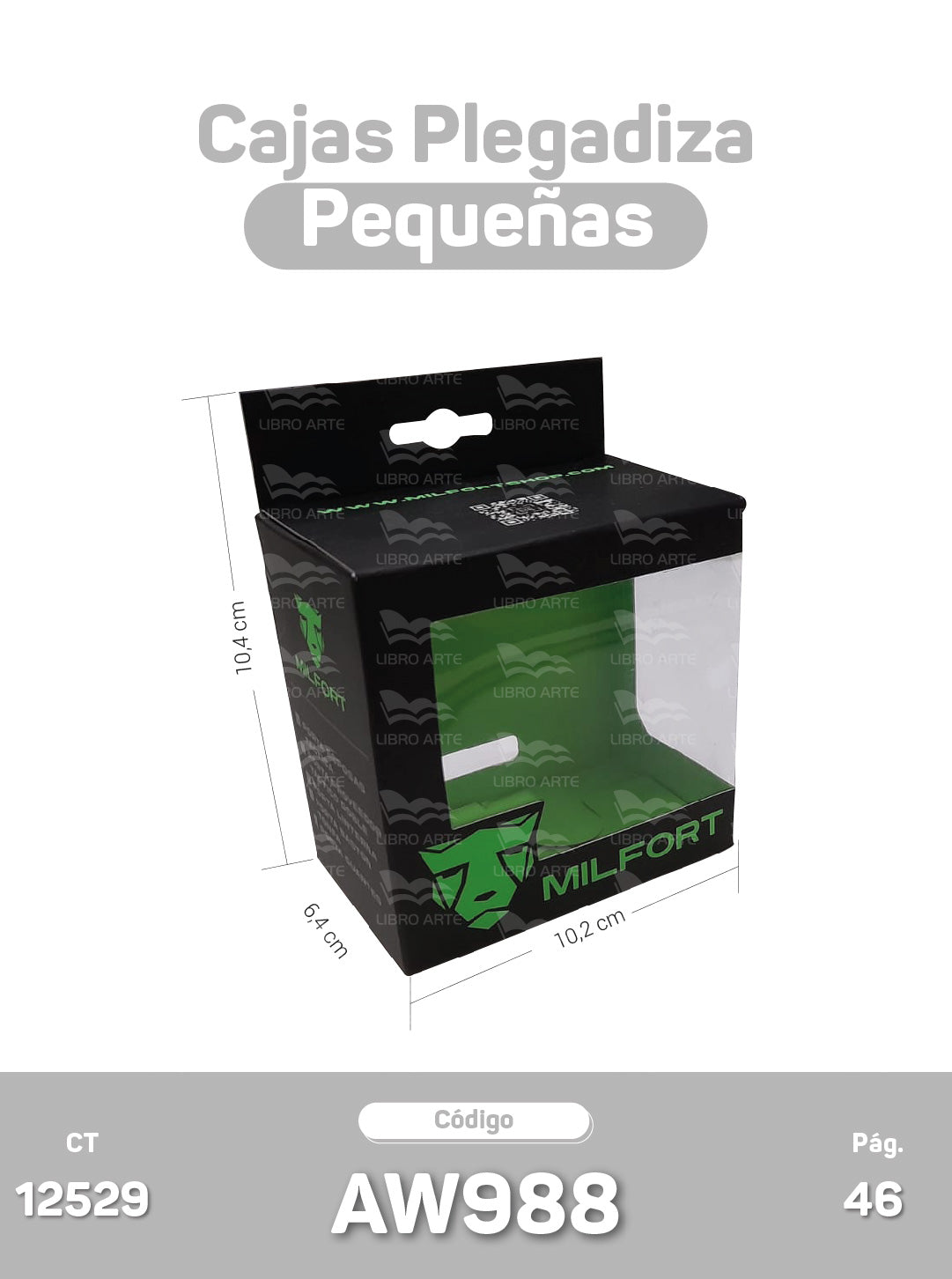 Cajas Plegadizas Pequeñas