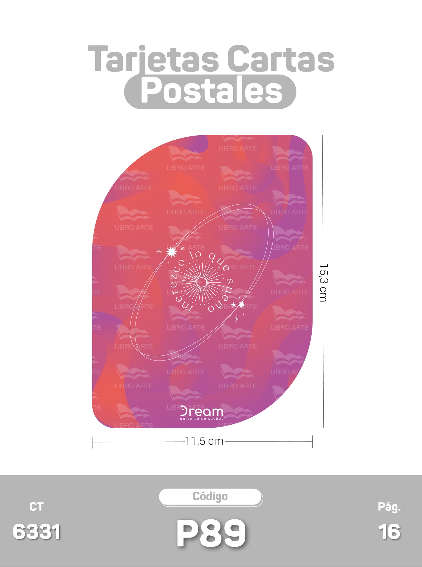 Tarjetas Cartas Postales
