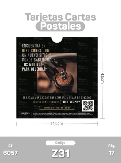 Tarjetas Cartas Postales